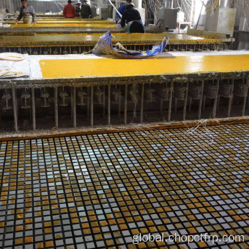 Frp Grating Panels FRP Molded Grating Fiberglass Grating Factory